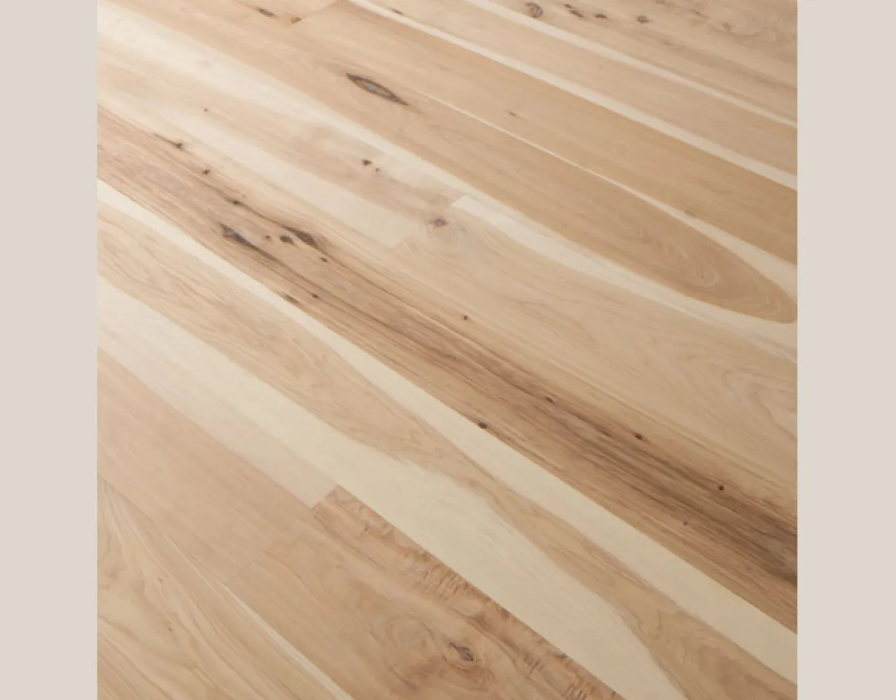 Ván sàn gỗ Hickory (không sơn)